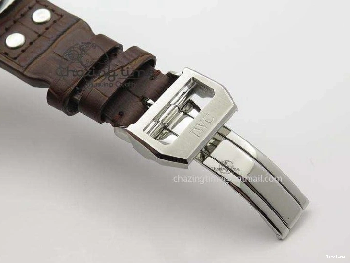 MIROTIME 0423 Reliable Big Pilot “Markus Buhler” IW5003 Turbine V6F Best Edition Blue Dial On Leather Strap A 7324